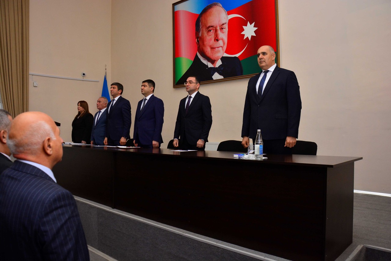 Ağstafada Şuranın növbəti iclası keçirildi - FOTOLAR